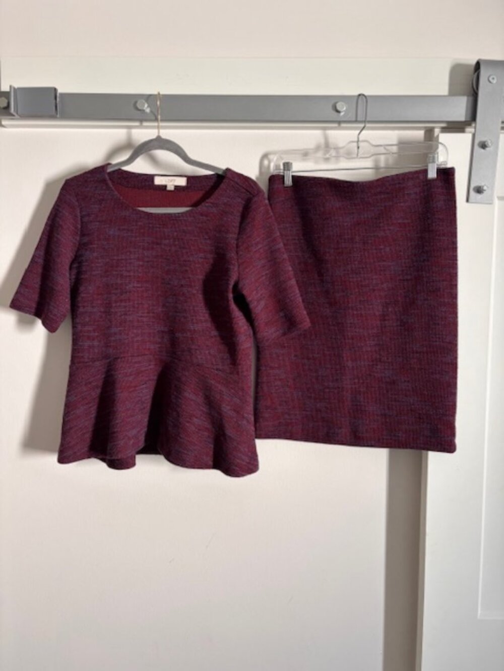 Loft sweater & skirt matching set size Medium